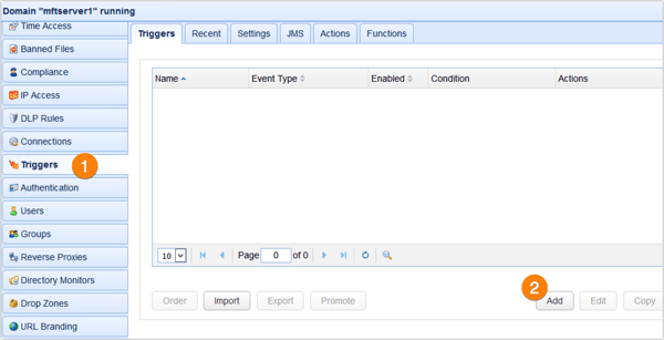 add azure file upload trigger