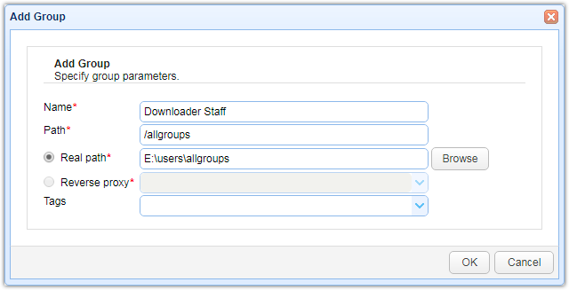 add group dialog mft server downloader staff