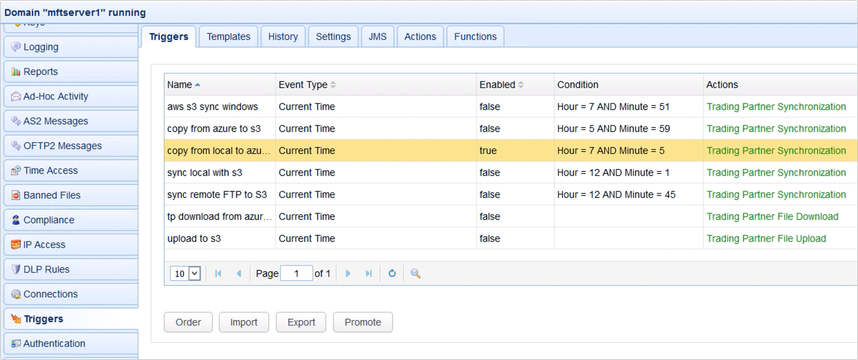how to copy files to azure blob storage - new trigger
