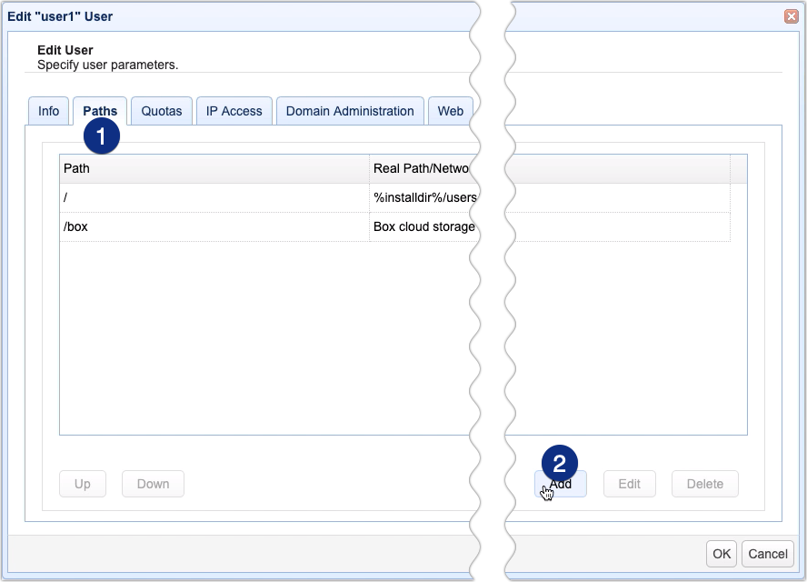 how to use dropbox as cloud storage for your mft server - 08