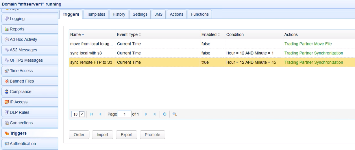 sync remote ftp to s3 - trading partner synchronization trigger