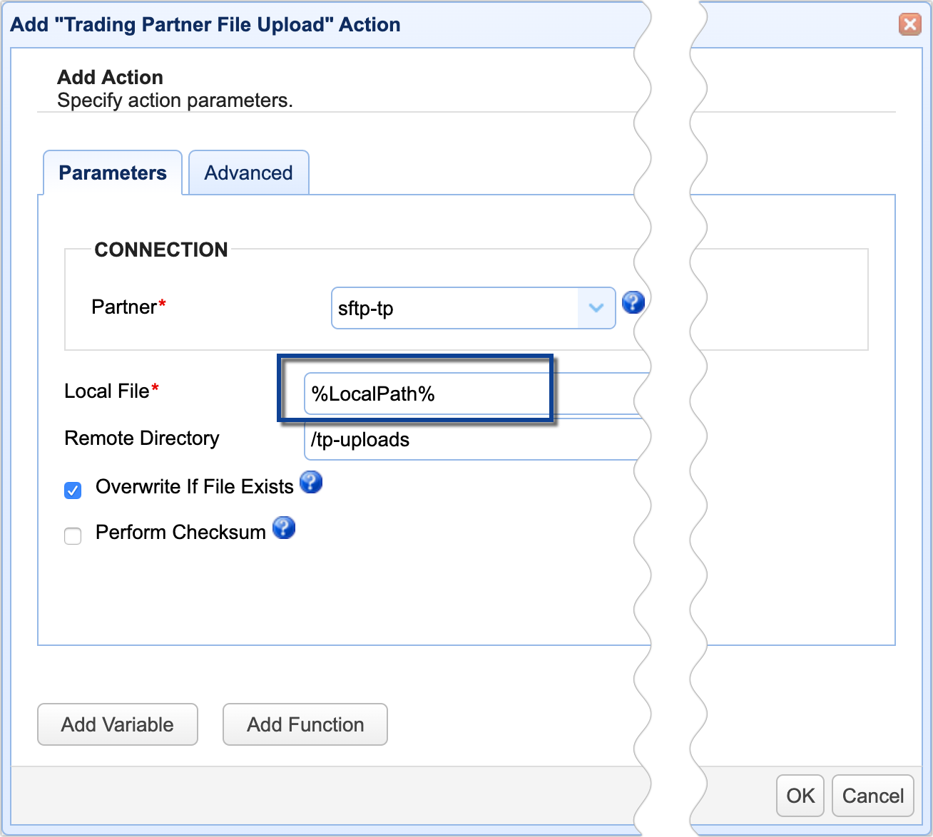 trading partner file upload-2